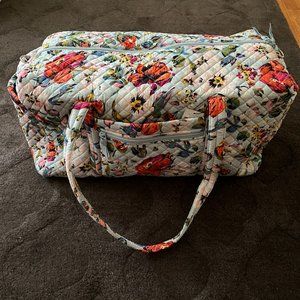 Vera Bradley Large Travel Duffel - New - Sea Air Floral Print